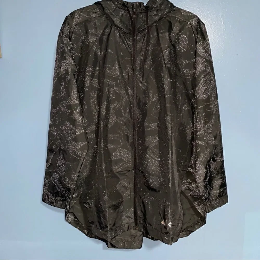 𝅺adidas women outdoor j wl jacket size medium - Picture 3 of 8